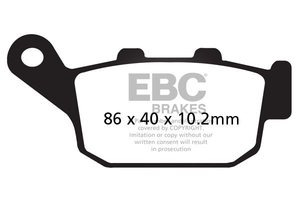 BRAKE PAD SFA SERIES ORGANIC SCOOTER