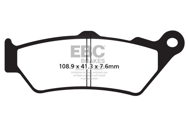 BRAKE PAD SFA SERIES ORGANIC SCOOTER