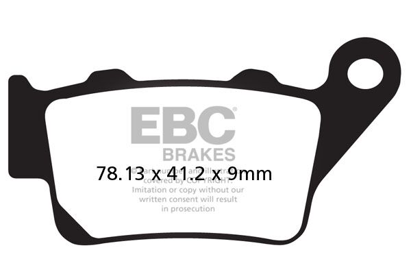BRAKE PAD SFA SERIES ORGANIC SCOOTER