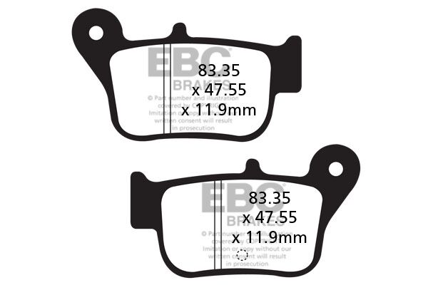 BRAKE PAD SFA SERIES ORGANIC SCOOTER