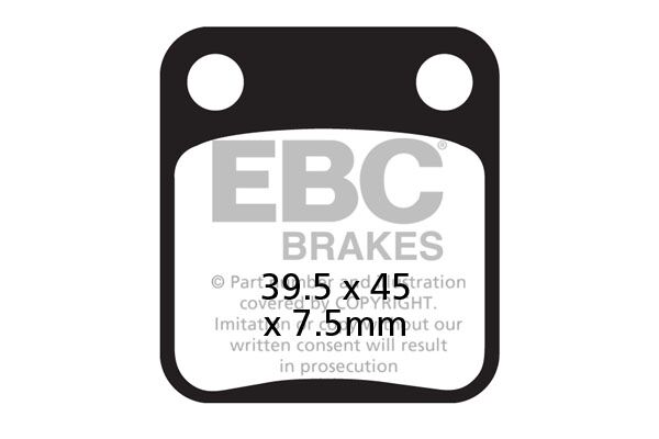 BRAKE PAD SFAC SERIES CARBON FIBER SCOOTER