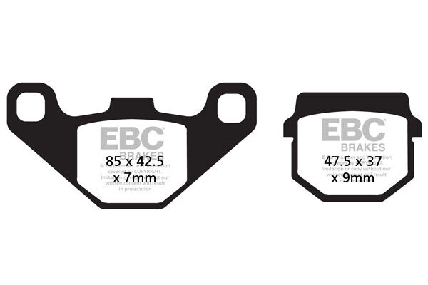 BRAKE PAD SFAC SERIES CARBON FIBER SCOOTER