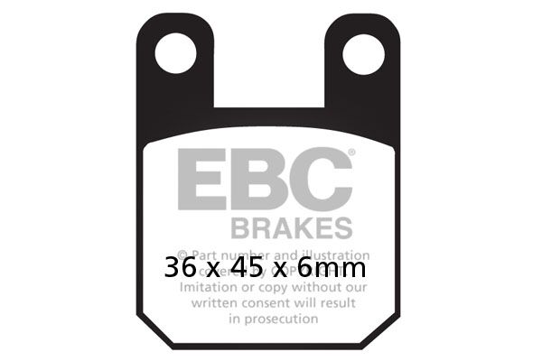 BRAKE PAD SFAC SERIES CARBON FIBER SCOOTER