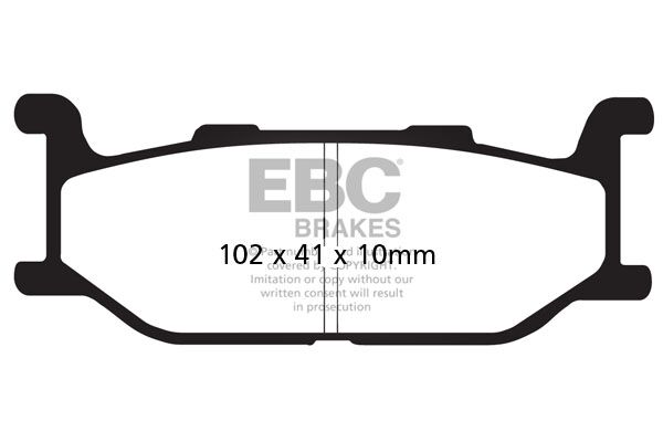 BRAKE PAD SFAC SERIES CARBON FIBER SCOOTER
