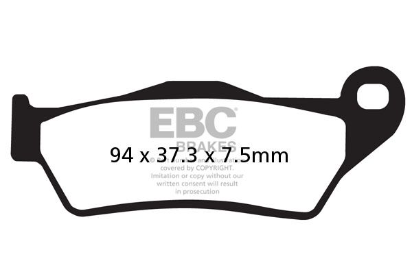 BRAKE PAD SFAC SERIES CARBON FIBER SCOOTER