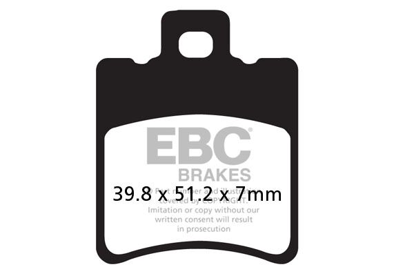 BRAKE PAD SFAC SERIES CARBON FIBER SCOOTER
