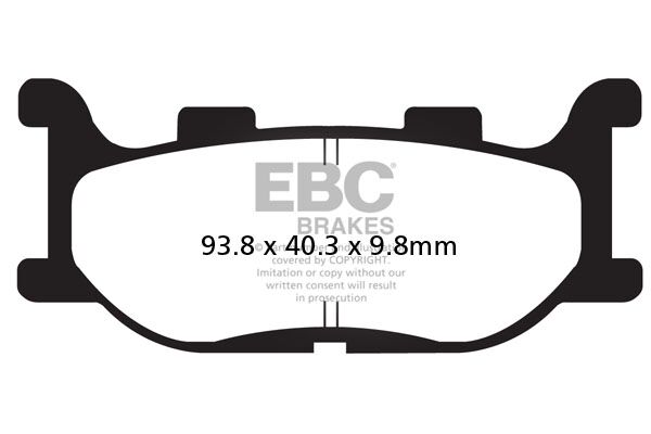 BRAKE PAD SFAC SERIES CARBON FIBER SCOOTER