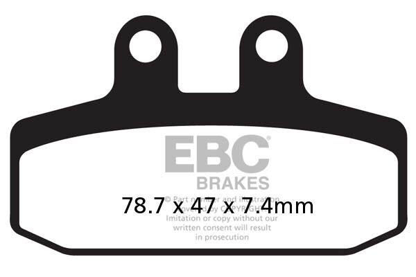 BRAKE PAD SFAC SERIES CARBON FIBER SCOOTER