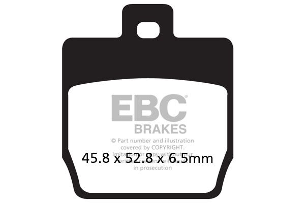 BRAKE PAD SFAC SERIES CARBON FIBER SCOOTER
