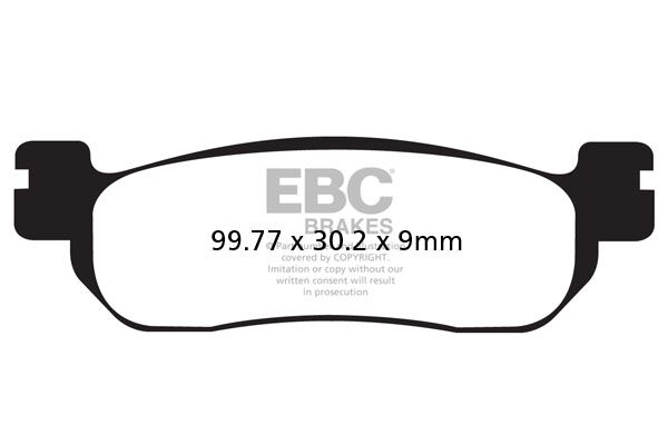 BRAKE PAD SFAC SERIES CARBON FIBER SCOOTER