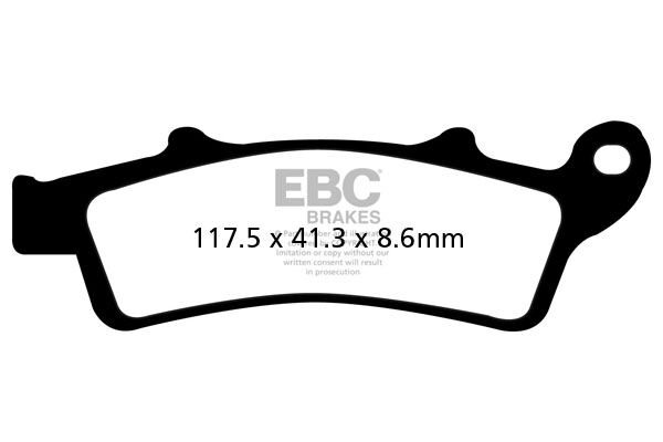 BRAKE PAD SFAC SERIES CARBON FIBER SCOOTER