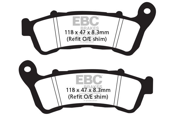 BRAKE PAD SFAC SERIES CARBON FIBER SCOOTER