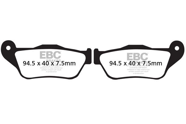BRAKE PAD SFAC-SERIES CARBON SCOOTER