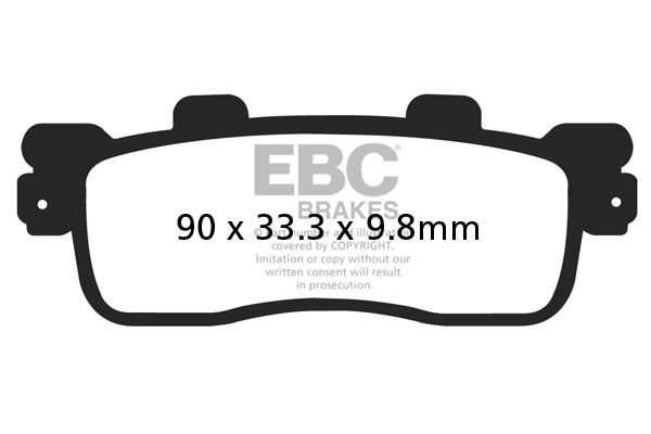 BRAKE PAD SFAC-SERIES CARBON SCOOTER