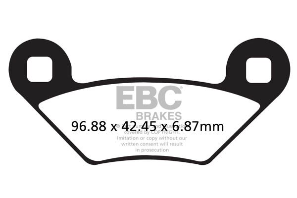 BRAKE PAD FA-TT SERIES CARBON OFFROAD