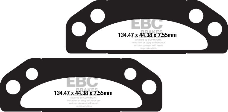 BRAKE PAD FA-TT SERIES CARBON OFFROAD