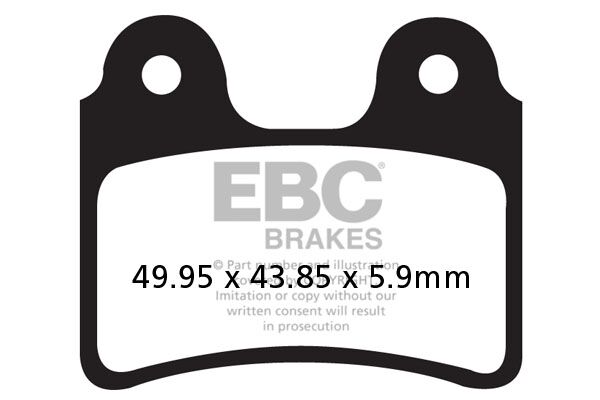BRAKE PAD FA-TT SERIES CARBON OFFROAD