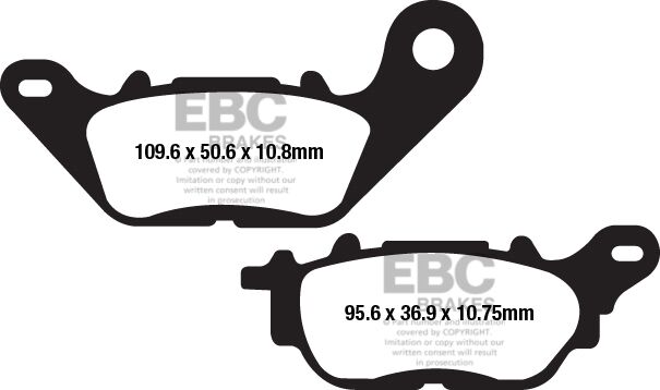 BRAKE PAD FA-SERIES ORGANIC