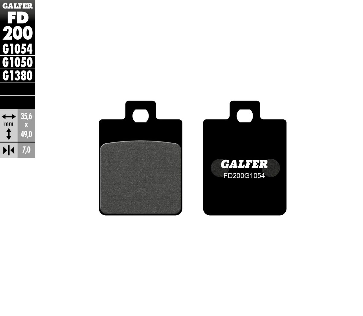 BRAKE PAD SEMI METAL