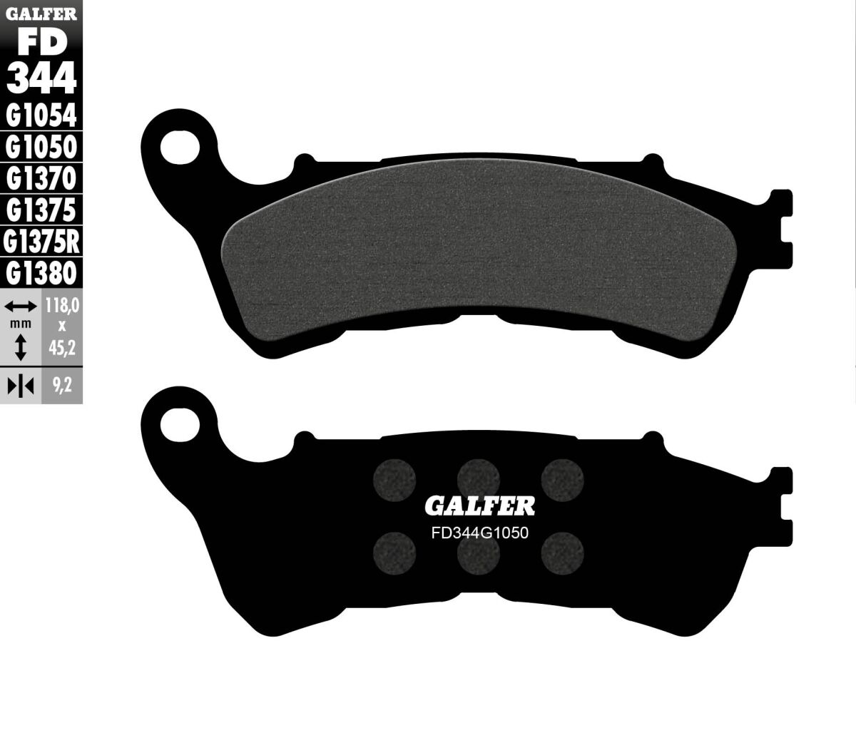 BRAKE PAD SCOOTER ORGANIC