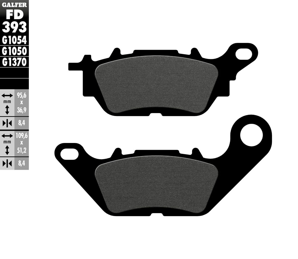BRAKE PAD SCOOTER ORGANIC
