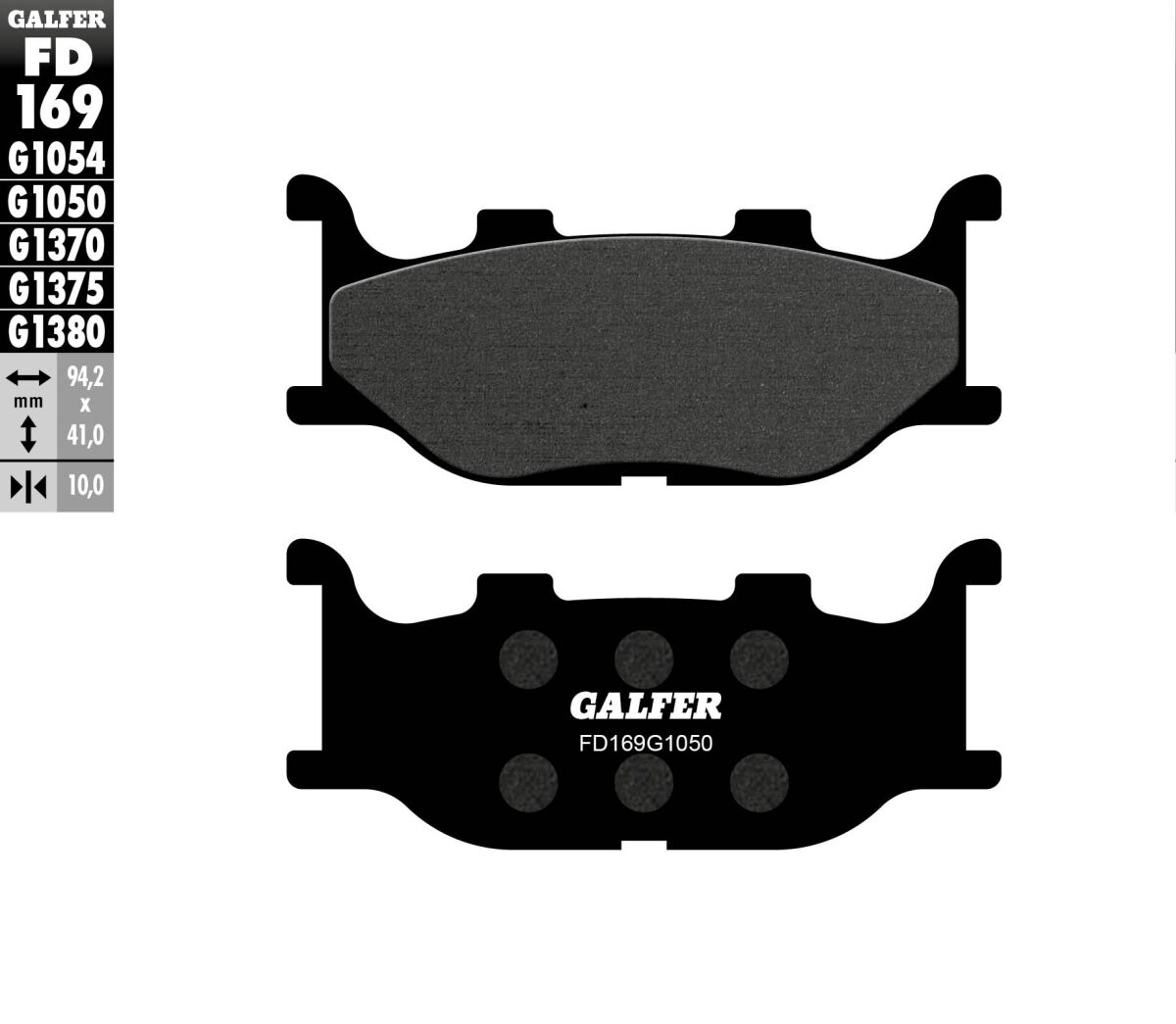 BRAKE PAD SCOOTER ORGANIC