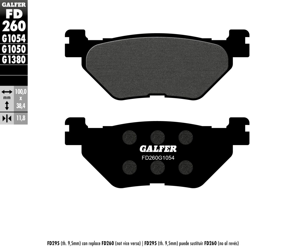 BRAKE PAD SEMI METAL