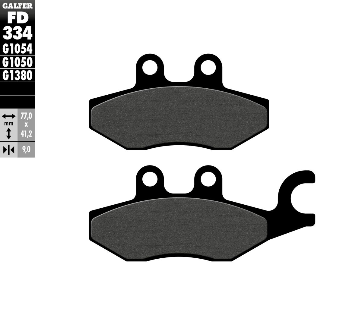 BRAKE PAD SCOOTER ORGANIC