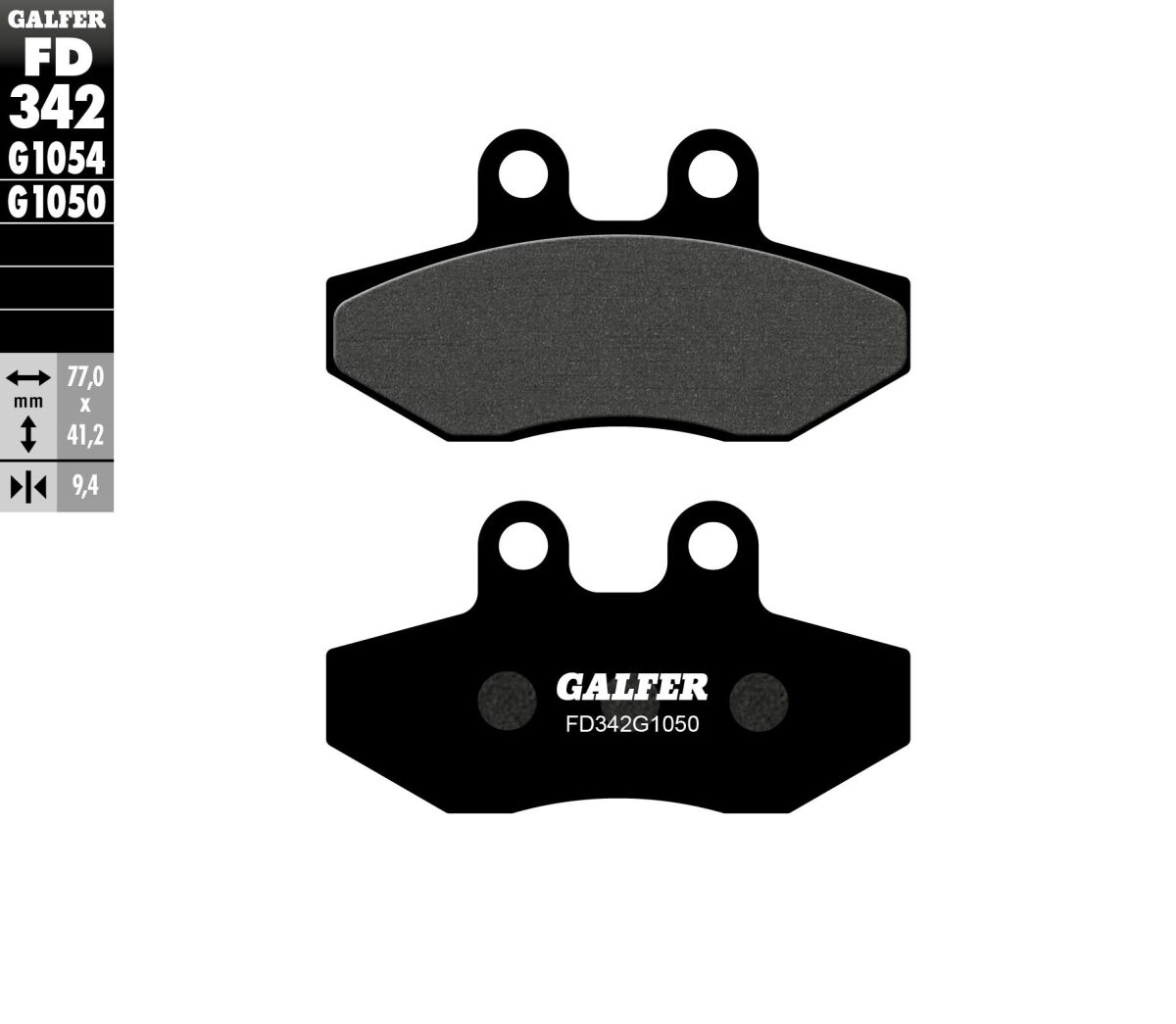BRAKE PAD SCOOTER ORGANIC