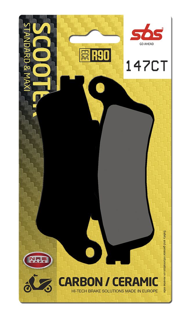 BRAKE PAD CARBON CERAMIC HI-TECH SCOOTER
