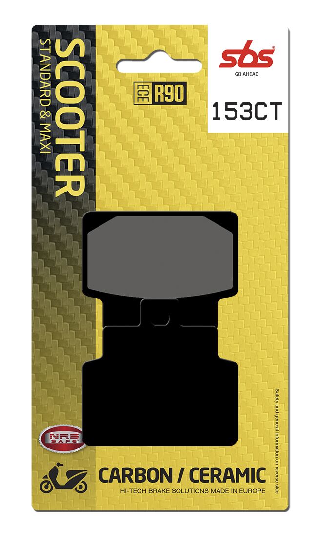 BRAKE PAD CARBON CERAMIC HI-TECH SCOOTER