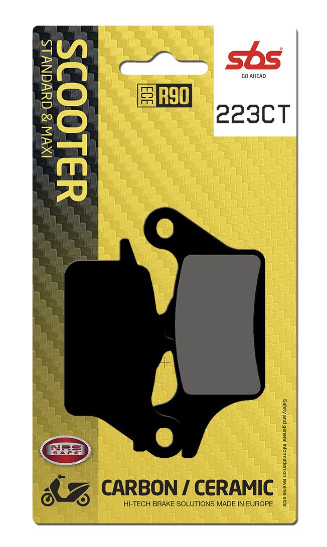 BRAKE PAD CARBON CERAMIC HI-TECH SCOOTER