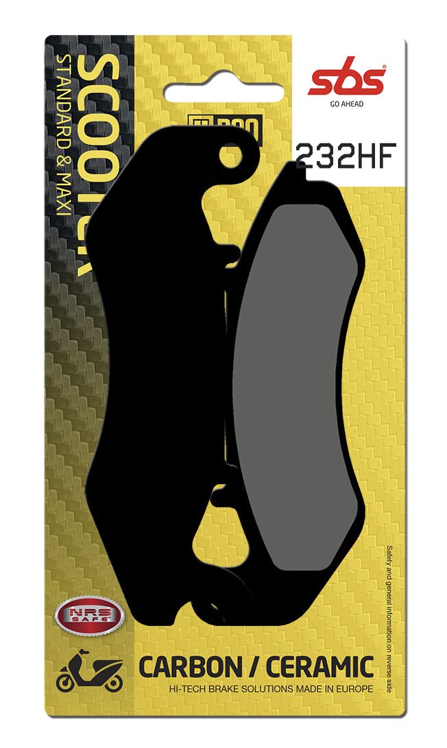 BRAKE PAD CARBON CERAMIC HI-TECH SCOOTER