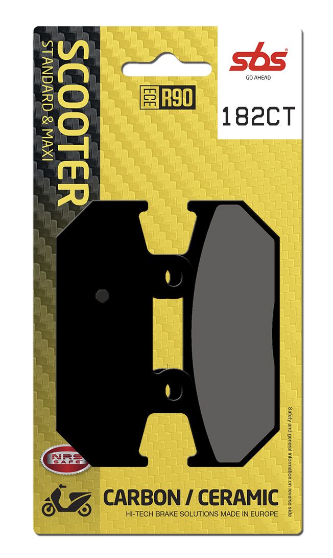 BRAKE PAD CARBON CERAMIC HI-TECH SCOOTER