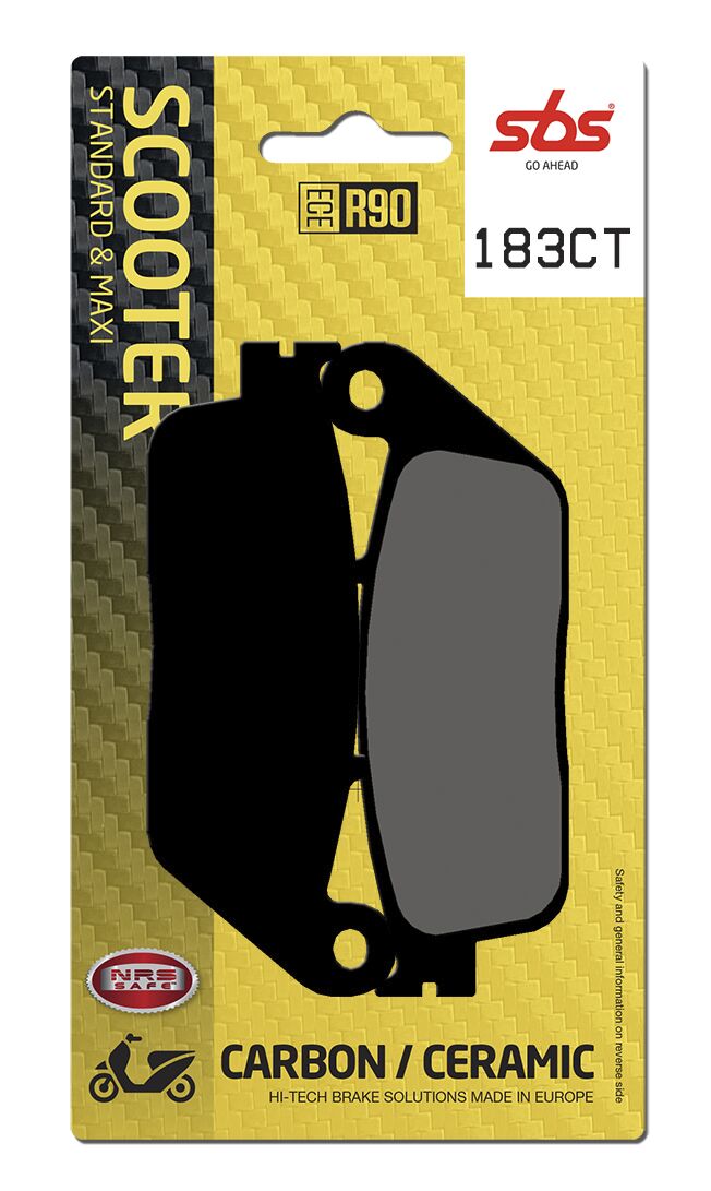 BRAKE PAD CARBON CERAMIC HI-TECH SCOOTER