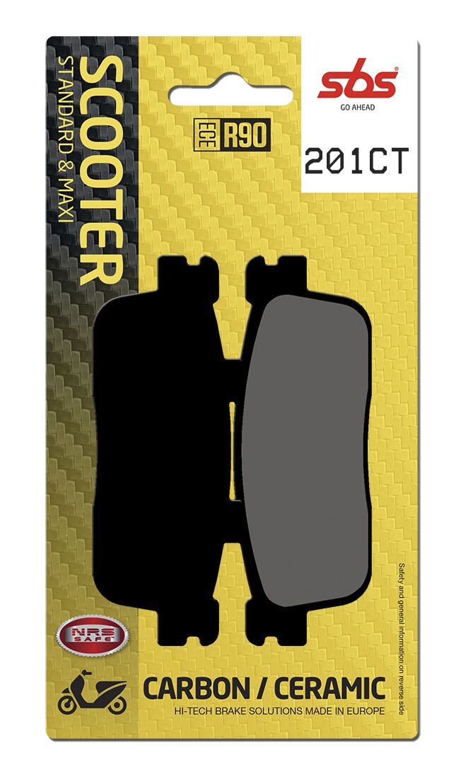 BRAKE PAD CARBON CERAMIC HI-TECH SCOOTER