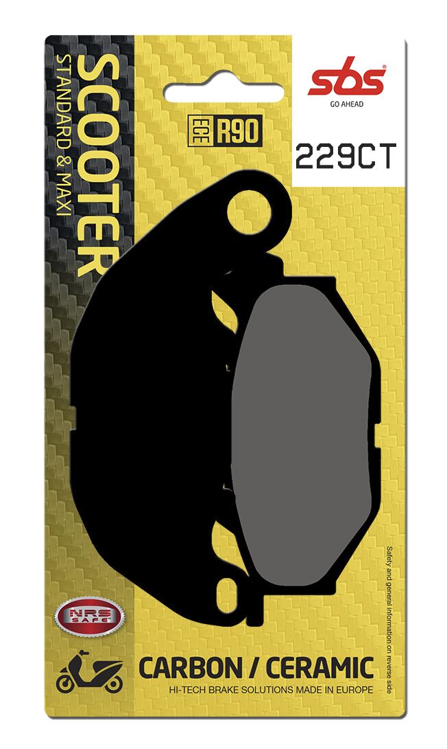 BRAKE PAD CARBON CERAMIC HI-TECH SCOOTER