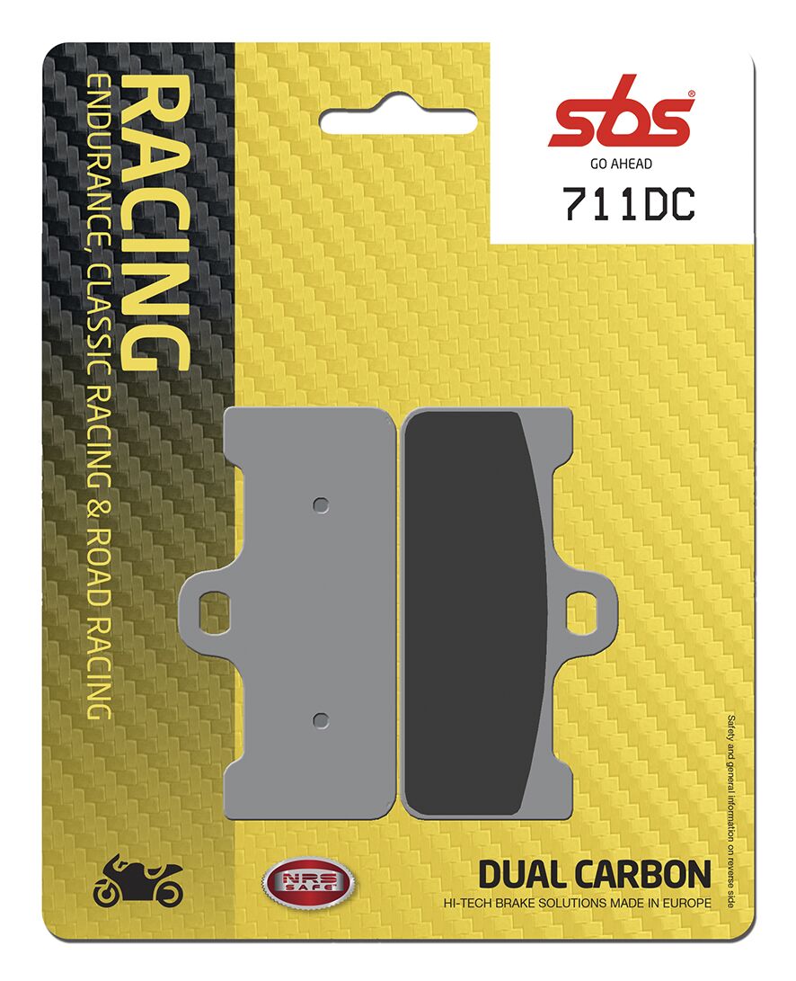 BRAKE PAD DUAL CARBON HI-TECH RACING
