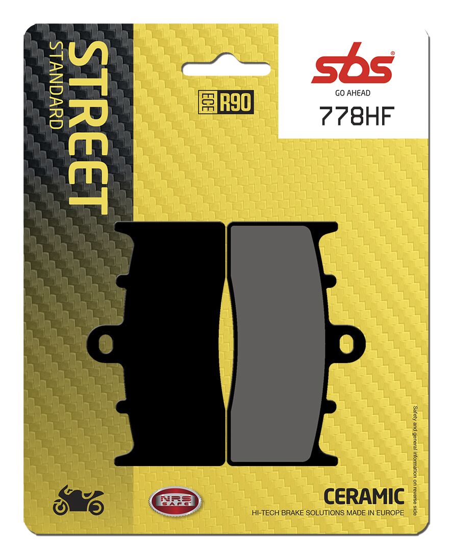 BRAKE PAD CERAMIC STREET