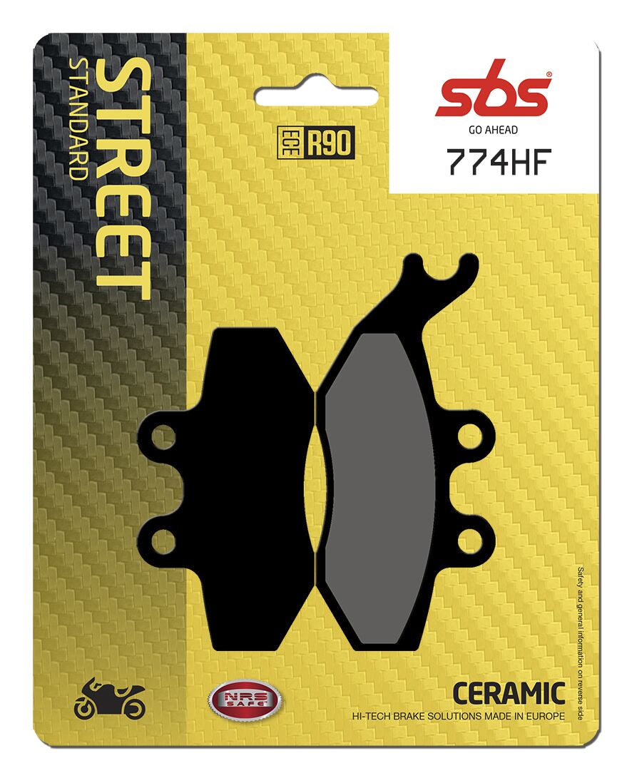 BRAKE PAD CERAMIC STREET