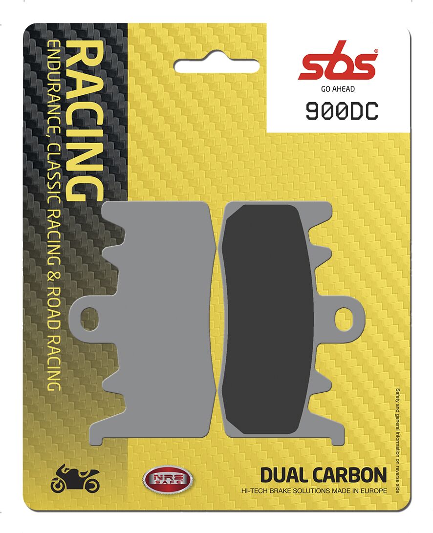 BRAKE PAD DUAL CARBON HI-TECH RACING