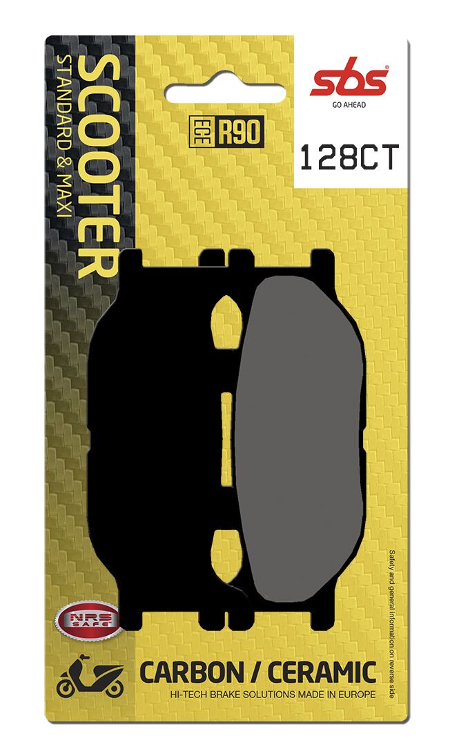 BRAKE PAD CARBON CERAMIC HI-TECH SCOOTER