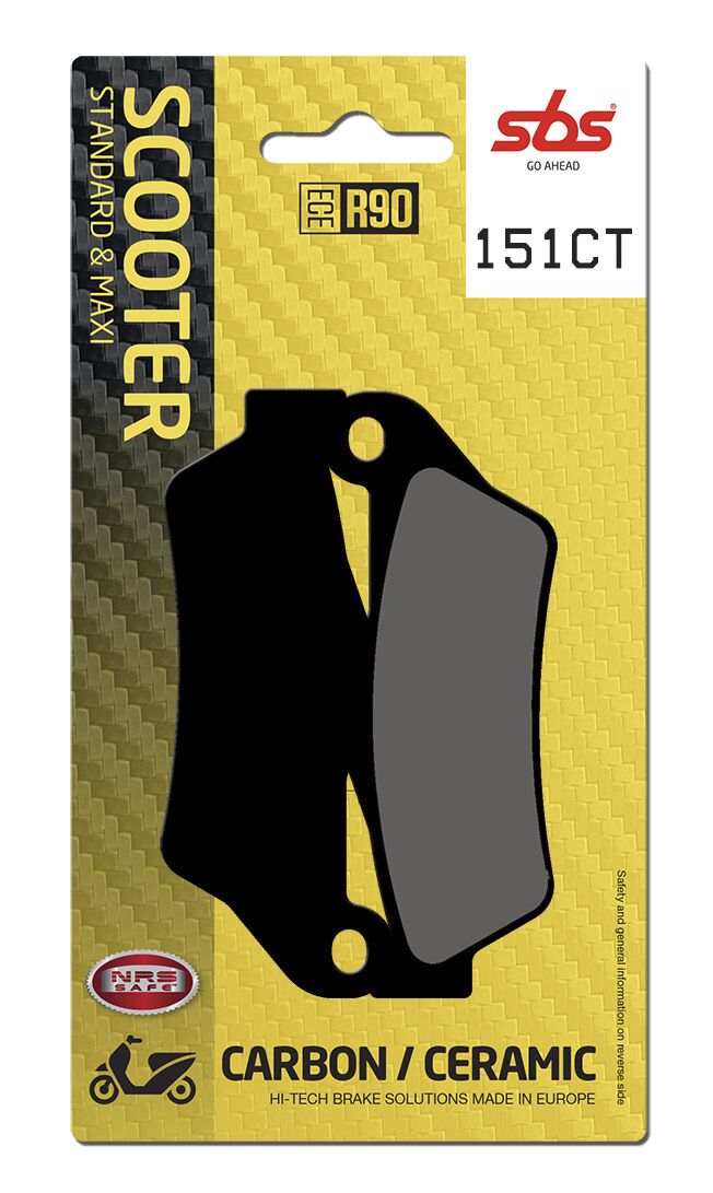 BRAKE PAD CARBON CERAMIC HI-TECH SCOOTER