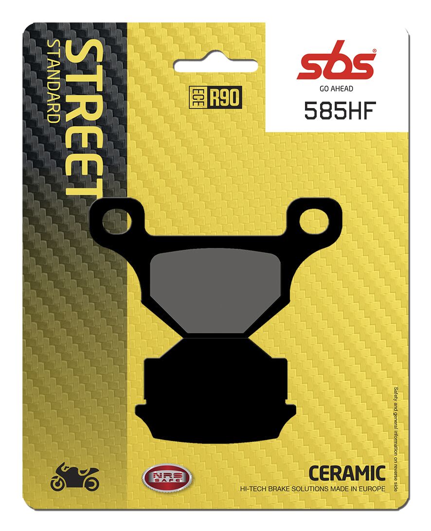 BRAKE PAD CERAMIC STREET