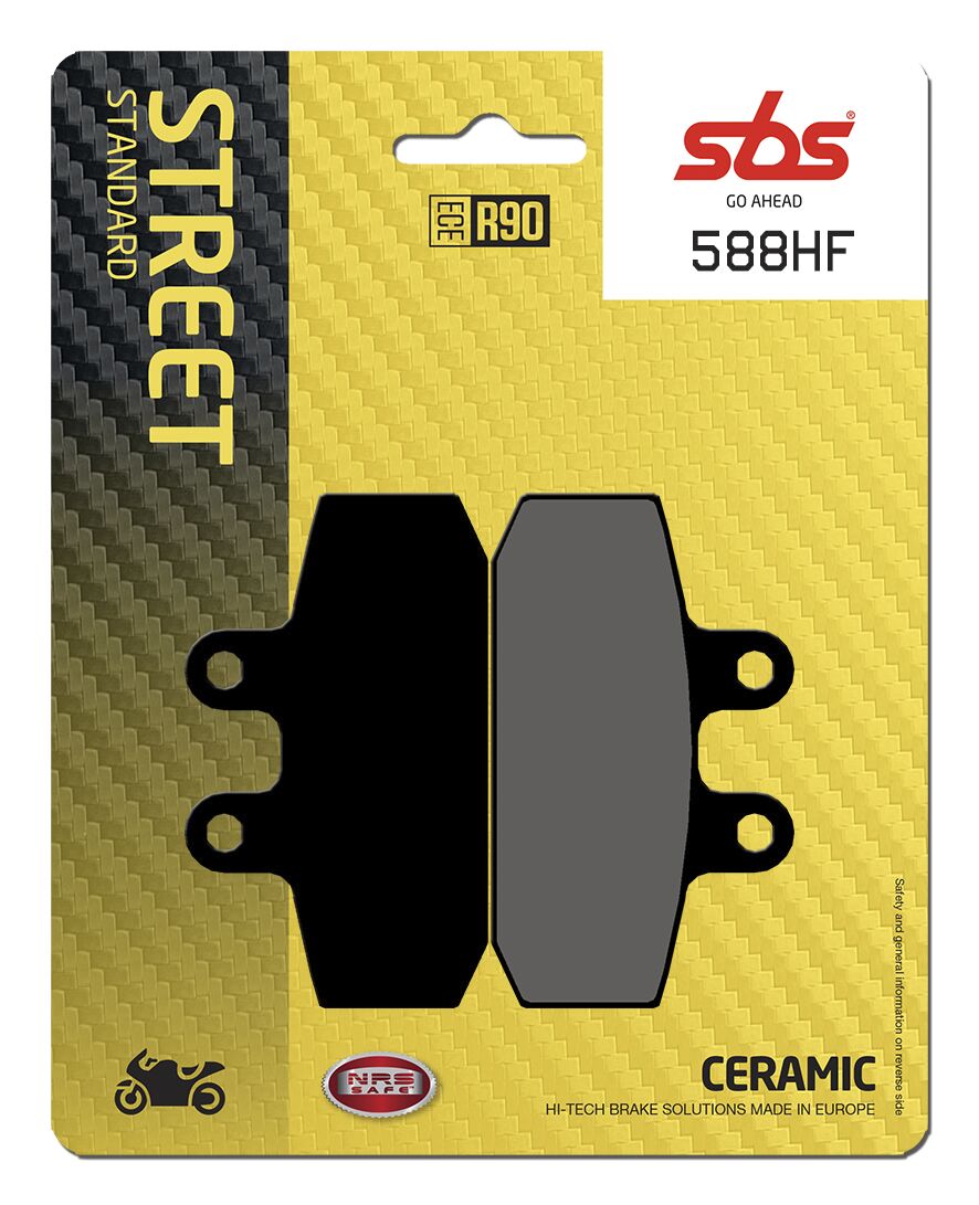 BRAKE PAD CERAMIC STREET