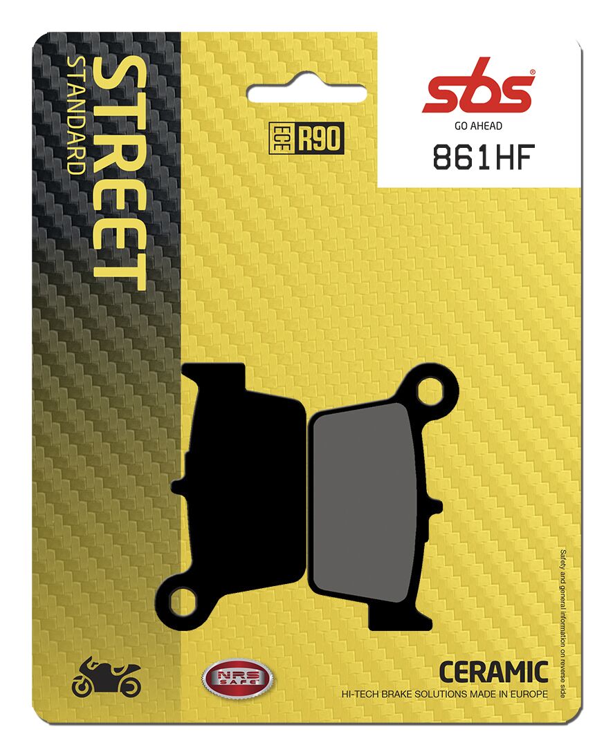 BRAKE PAD CERAMIC STREET