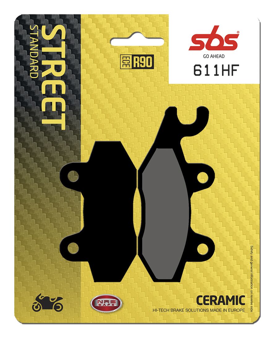 BRAKE PAD CERAMIC STREET