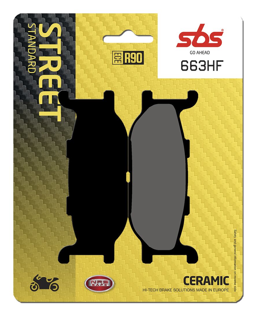 BRAKE PAD CERAMIC STREET