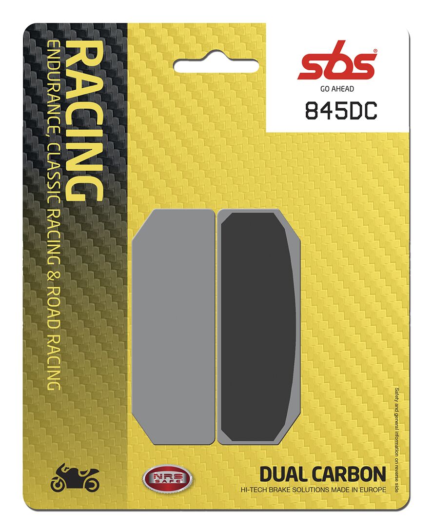 BRAKE PAD DUAL CARBON HI-TECH RACING