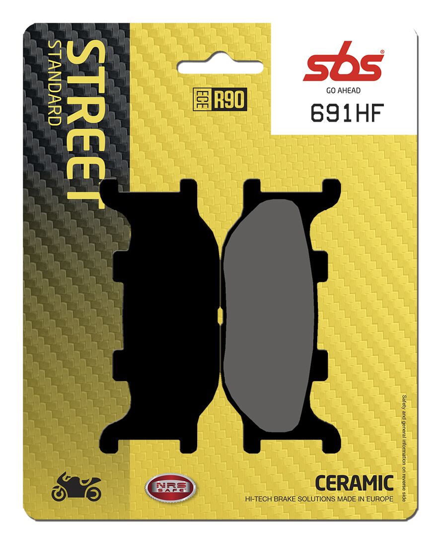 BRAKE PAD CERAMIC STREET